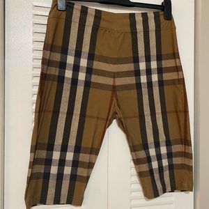 BURBERRY stretch biker short size XL